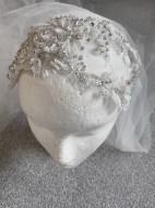 Art deco head piece close up